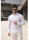 Erkek çizgi Desenli Gömlek