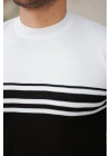 Erkek çizgili Kısa Kollu T-shirt