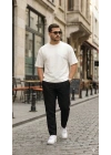 Erkek Duble Kol Basic Tişört