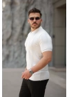 Erkek Hemşire Yaka Kısa Kollu Tişört
