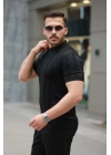 Erkek Hemşire Yaka Kısa Kollu Tişört