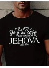 Erkek Jehova Baskılı Süprem T-shirt