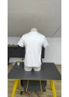 Erkek Kısa Kollu Bisiklet Yaka Burgu Bluz