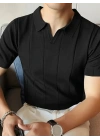 Erkek Kısa Kollu Polo Yakalı Triko Tshirt