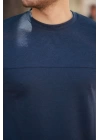 Erkek Oversize Bisiklet Yaka Kısa Kollu T-shirt