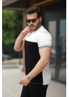 Erkek Parçalı Renk Kısa Kollu Tişört