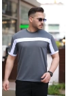 Erkek şerit Detaylı Kısa Kollu T-shirt