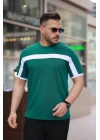 Erkek şerit Detaylı Kısa Kollu T-shirt