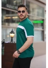 Erkek şerit Detaylı Kısa Kollu T-shirt