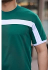 Erkek şerit Detaylı Kısa Kollu T-shirt
