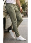 Erkek Slim Fit Dilli Kumaş Pantolon