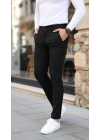 Erkek Slim Fit Likralı Gabardin Pantolon
