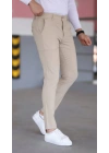 Erkek Slim Fit Likralı Gabardin Pantolon
