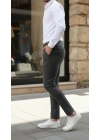 Erkek Slim Fit Likralı Gabardin Pantolon