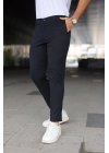 Erkek Slim Fit Likralı Gabardin Pantolon