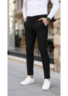 Erkek Slim Fit Likralı Gabardin Pantolon