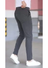 Erkek Slim Fit Likralı Gabardin Pantolon
