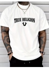 Erkek True Religion Baskılı Süprem T-shirt