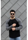 Erkek Uzun Kollu Bisiklet Yaka Viskon Iki Iplik Bluz