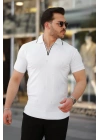 Erkek Yakalı Kısa Kollu T-shirt