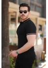 Erkek Yakalı Kısa Kollu T-shirt