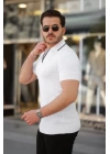 Erkek Yakalı Kısa Kollu T-shirt