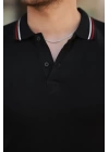 Erkek Yakalı Kısa Kollu T-shirt