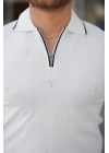 Erkek Yakalı Kısa Kollu T-shirt