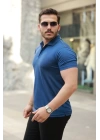 Erkek Yakalı Kısa Kollu Tişört