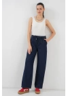 Geniş Paça Kot Pantolon 6706 - Lacivert