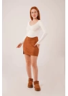 Geniş Yaka Beyaz Basic Body Bluz
