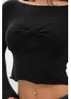 Göğüs Düğüm Detay Bluz