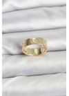 Gold Renk Model Kadın Yüzük
