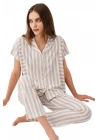 GÖMLEK PİJAMA TAKIM KADIN PC9178-S