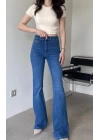 İspanyol paça kot pantolon