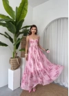 Jame Askılı Elbise