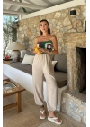 Jasmin Süzüneli Keten Tulum 1280-08