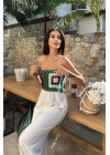 Jasmin Süzüneli Keten Tulum 1280-08