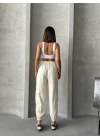 Jogger lastik paça pantolon