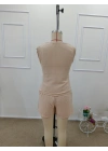 Kadın Askılı önü Düğmeli Asimetrik Detaylı Bluz Ve Astarlı Short Ikili Takım