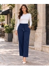 Kadın Beli Lastikli Pantolon