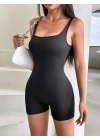 Kadın Sırt Sporcu Kesim Kaşkorse Minibodycon