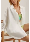Kadın Uzun Kollu Oversize Gömlek