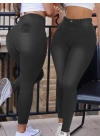 Kadın Yüksek Bel Dar Kesim Kot Pantolon