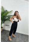 Kadın Yüksek Bel Hürrem Pantolon