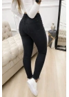 Kadın Yüksek Bel Yırtık Desenli Skınny Kot Pantolon
