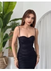 Kalıse İp Askılı Elbise