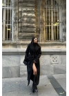 KAŞE KABAN MAXİ - Siyah