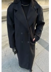 KAŞE KABAN MAXİ - Siyah