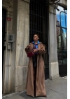 KAŞE KALIN KABAN UZUN - Bej